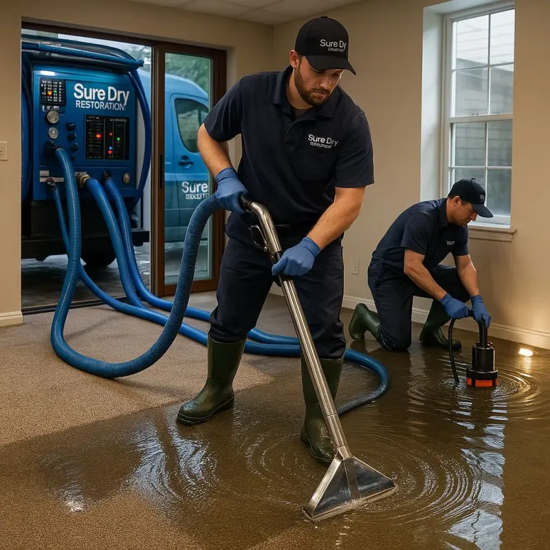 Water Extraction and Removal process in Broadus, MT